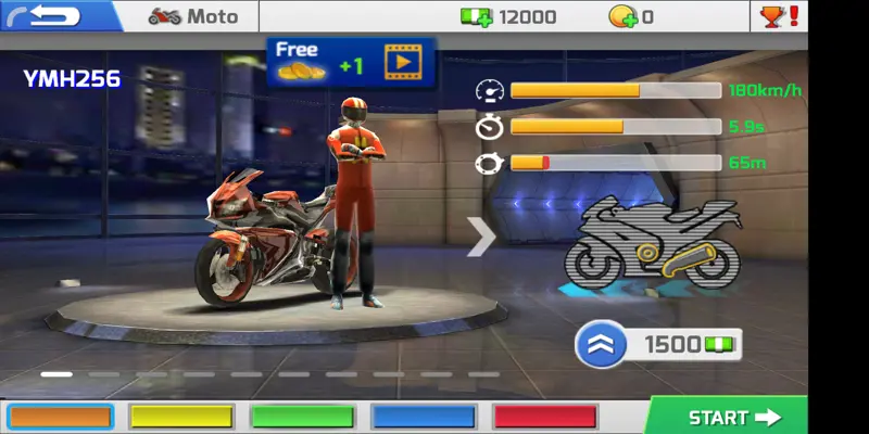 Real Bike Racing android App screenshot 6